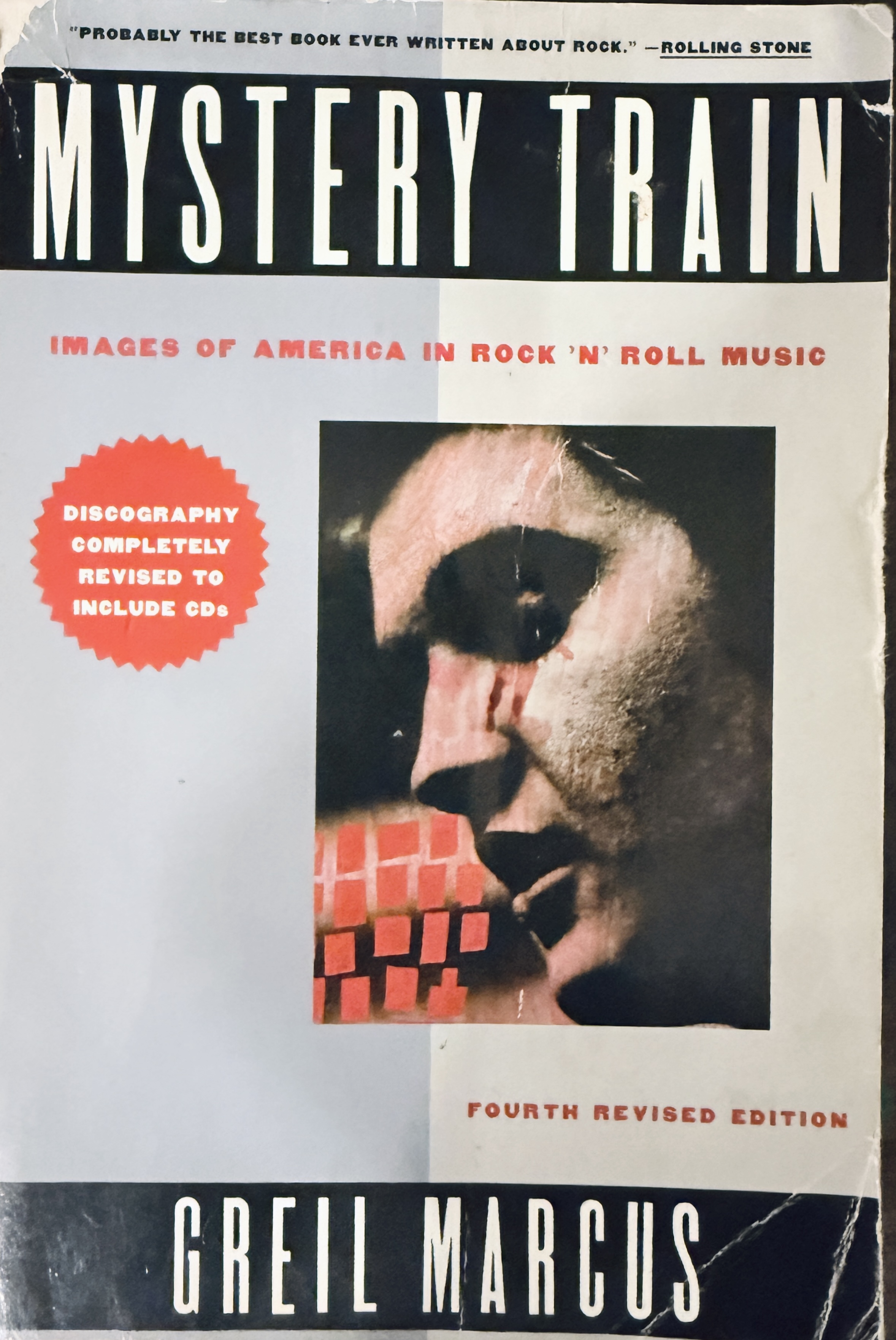 Cover of Greil Marcus's Mystery Train