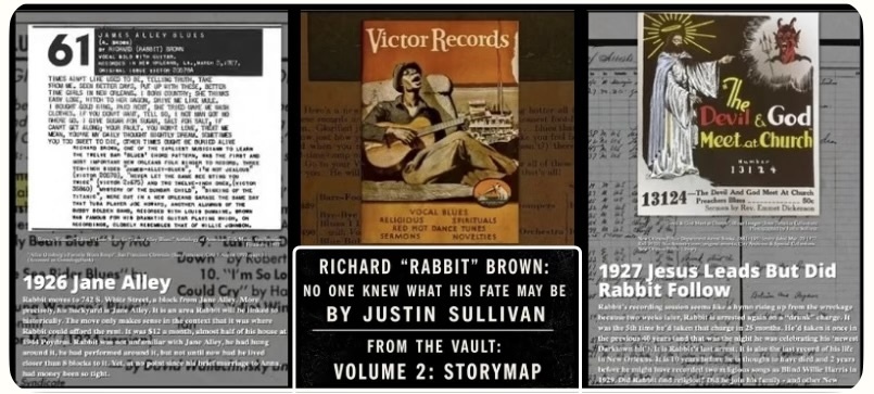 Preview image for the Rabbit Brown StoryMap